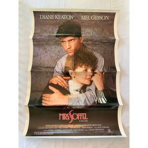 Mrs. Soffel Original One Sheet Movie Poster - Folded - 1984 - Diane Keaton